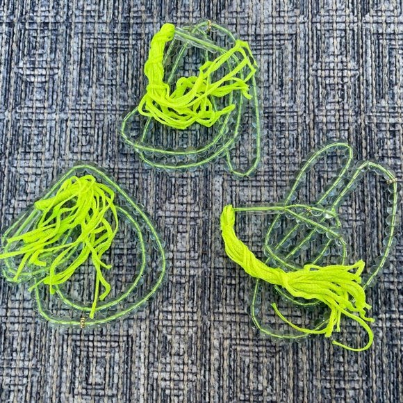 Lot of 3 Tasbeeh Green Plastic Beads Prayer Beads Religious Muslim Pray Bead X3 - Picture 7 of 10